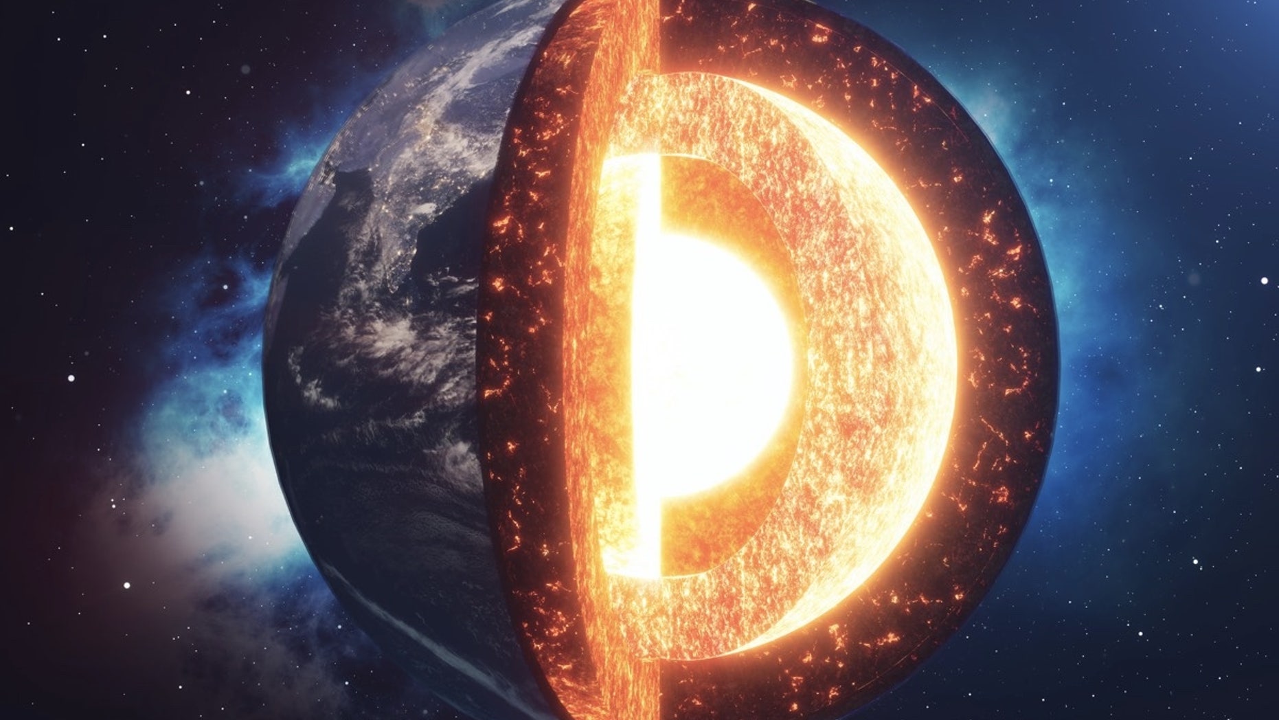 Part of Earth's crust may be peeling into two layers, a never-seen-before phenomenon.