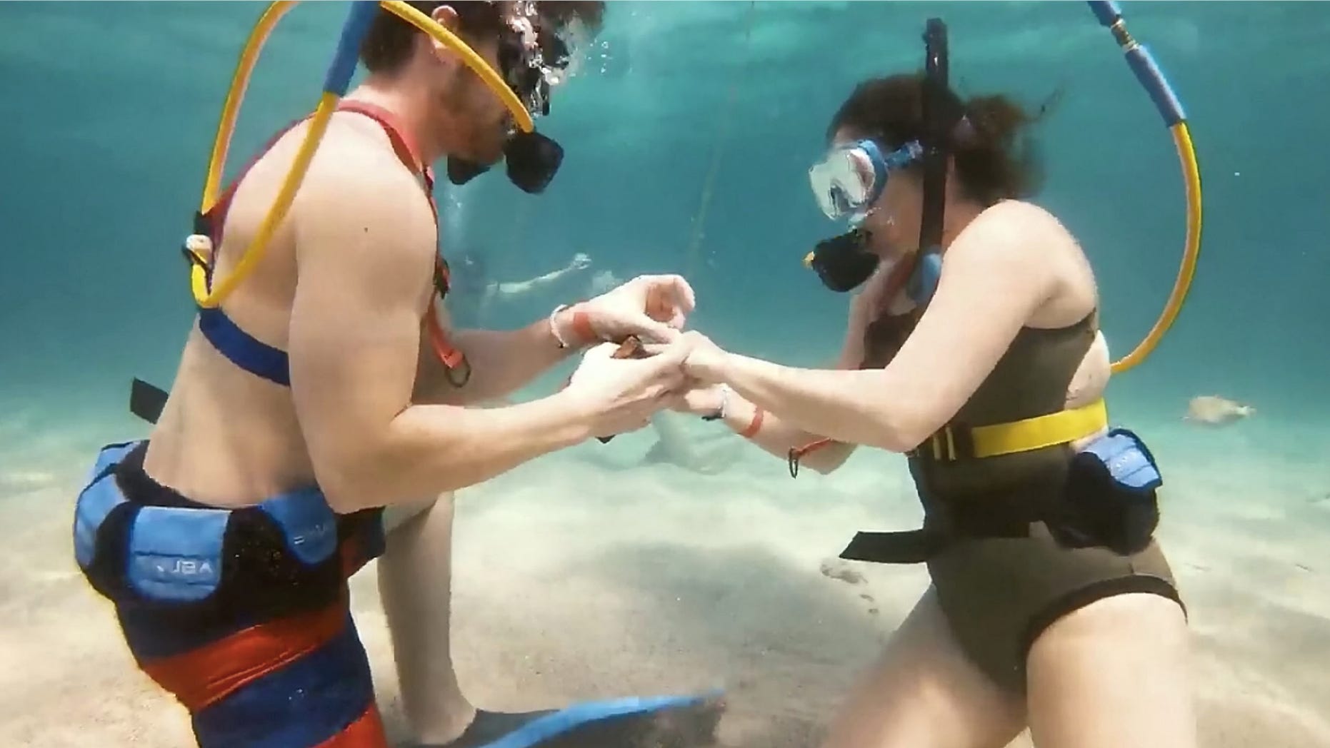 Travis Grenier proposed to girlfriend Kenna Seitz on Aril 27 during their getaway in Punta Cana.