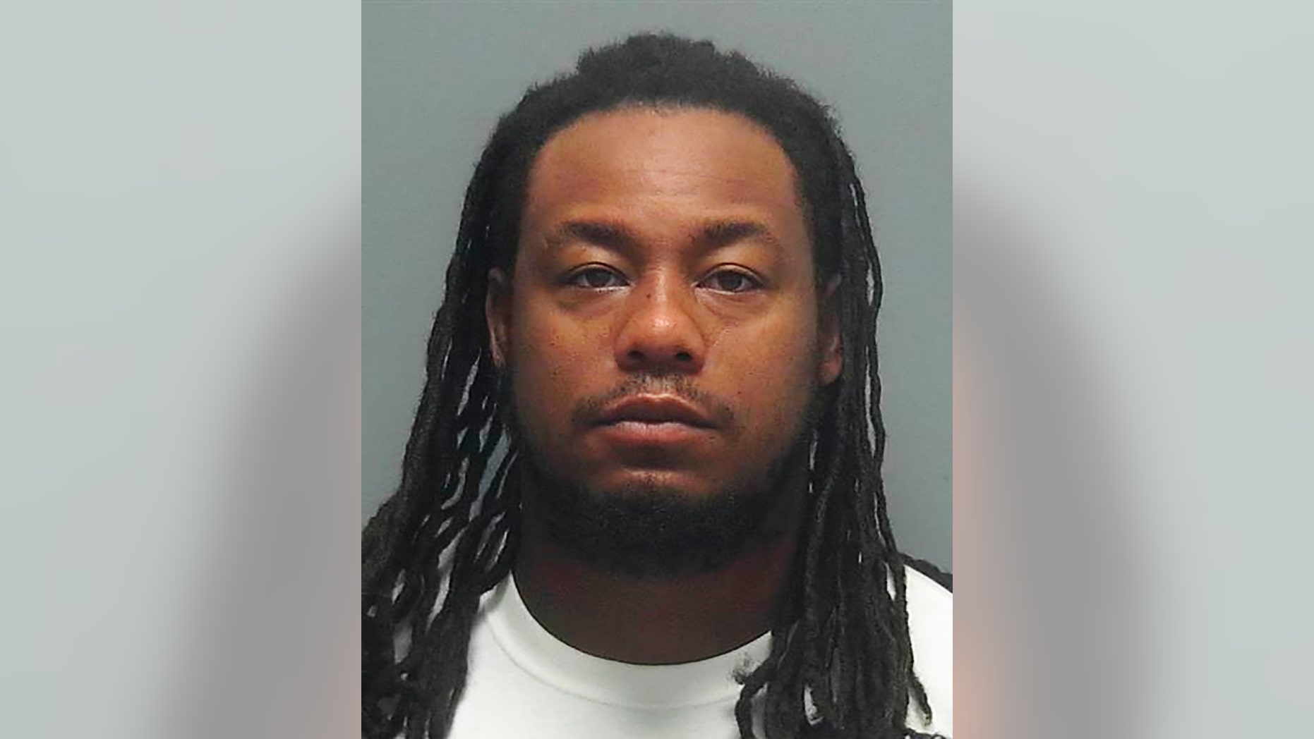 This photo provided by the Fort Myers Police Department shows Earl Antonio "Tony" Joiner. The former University of Florida football player has been arrested and charged with killing his wife in a case dating to 2016, police said. (Fort Myers Police Department via AP)