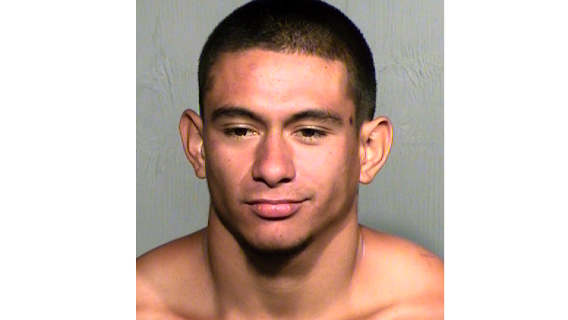 This undated photo from the Maricopa County Sheriff's Office shows Jose Vega Meza. Police say Vega Meza was booked on suspicion of animal cruelty for beheading his roommate's dog Saturday, June 15, 2019 in Buckeye, Ariz., because she owed rent money to their landlord, who is Vega Meza's mother. It's unclear whether Vega Meza, who remains jailed, has an attorney who can comment on his behalf. (Maricopa County Sheriff's Office via AP)