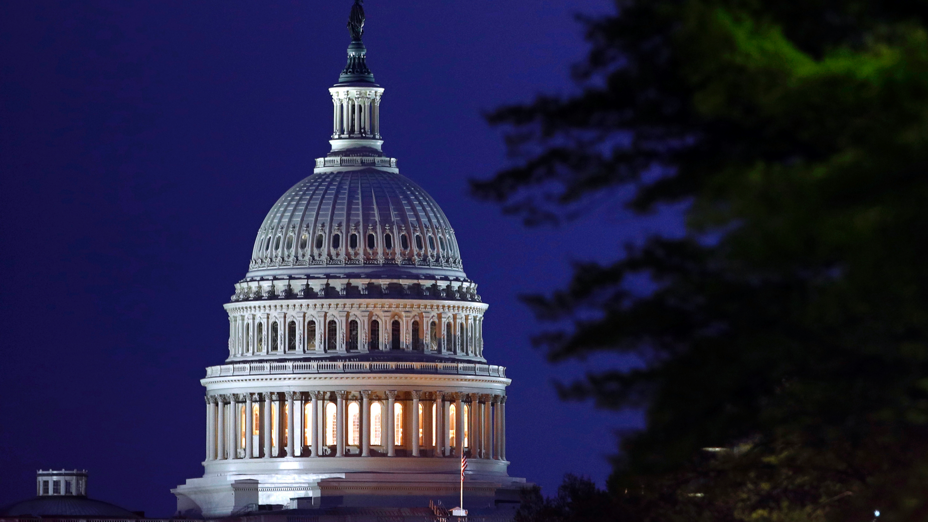 FILE - This April 18, 2019, file photo shows the dome of the U.S. Capitol in Washington. The Democratic-controlled House voted Tuesday, June 18, 2019, to block President Donald Trump’s move to restrict transgender men and women from military service. (AP Photo/Patrick Semansky, File)