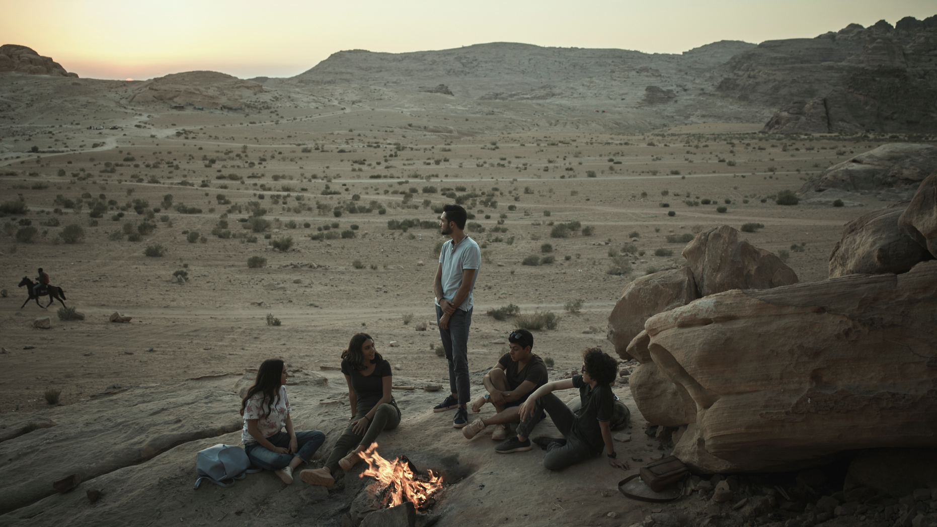 This undated image provided by Netflix shows a scene from the series