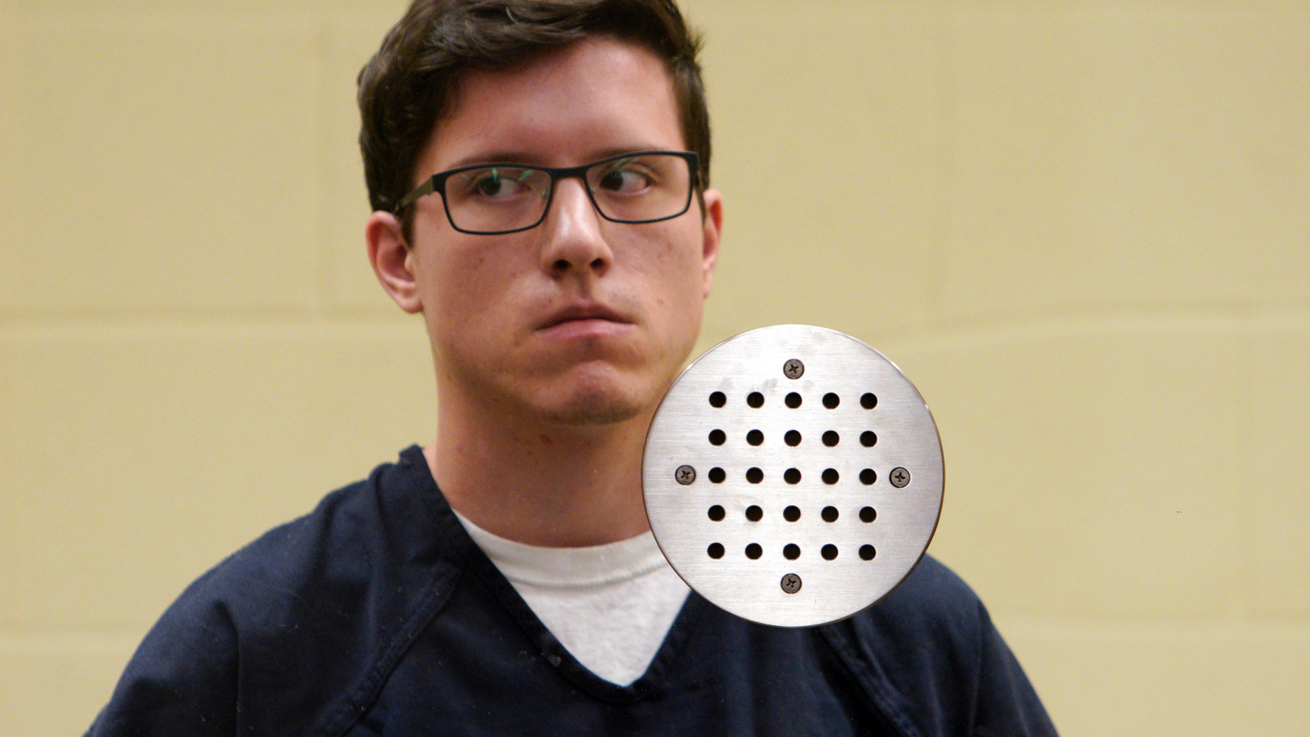 FILE - In this April 30, 2019 file photo, John T. Earnest appears for his arraignment hearing in San Diego. A federal search warrant says Ernest, the sole suspect in a Southern California synagogue shooting told an investigator that he adopted his hatred of Judaism 18 months before the fatal attack. Earnest also told a San Diego Sheriff's Office detective that that he was inspired by Adolf Hitler and suspected New Zealand mosque shooter Brenton Tarrant. (Nelvin C. Cepeda/The San Diego Union-Tribune via AP, Pool, File)