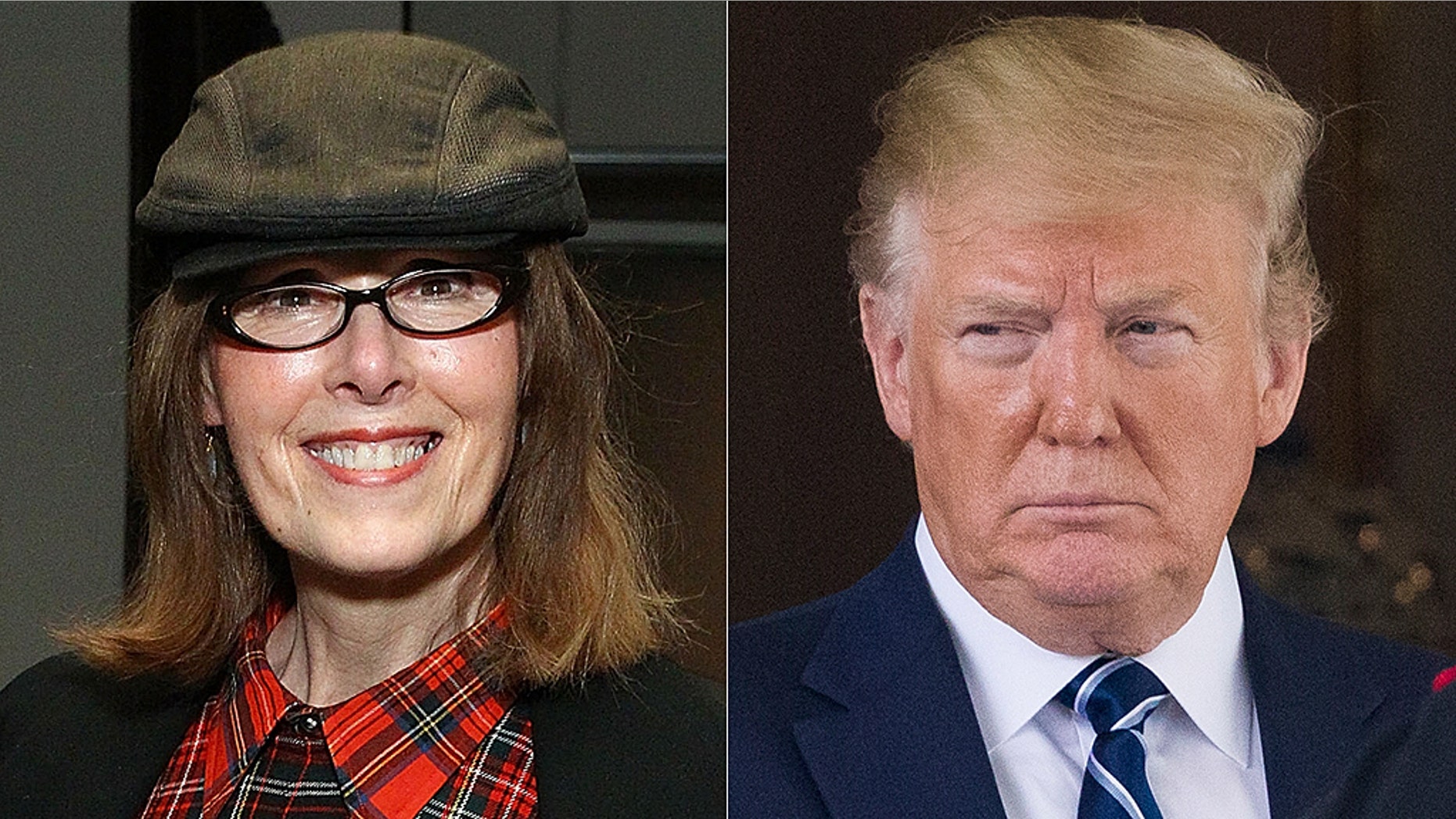 E. Jean Carroll, a longtime advice columnist, is accusing President Trump of sexually assaulting her in a New York City dressing room two decades ago. (Getty, Associated Press).