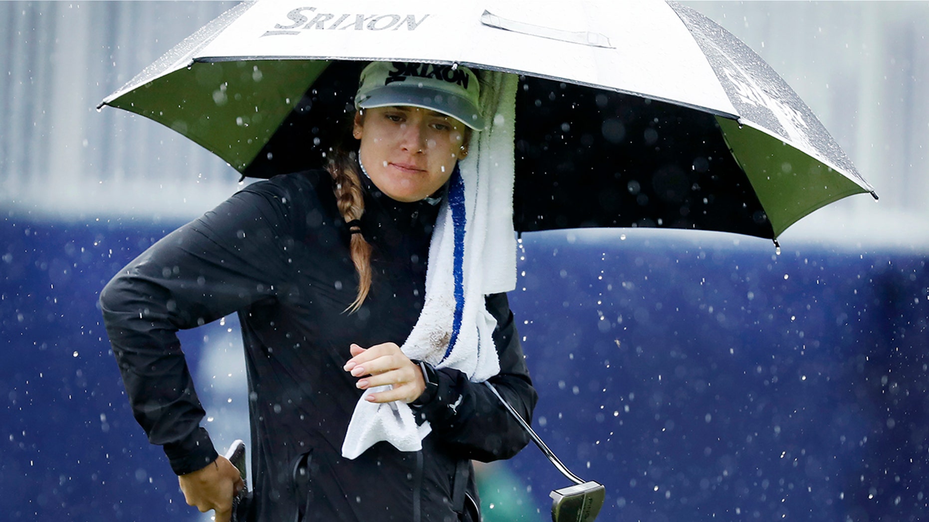 Hannah Green, of Australia, walks on the 18th green during the first round of the KPMG Women's PGA Championship golf tournament Thursday, June 20, 2019, in Chaska, Minn. (AP Photo/Charlie Neibergall)