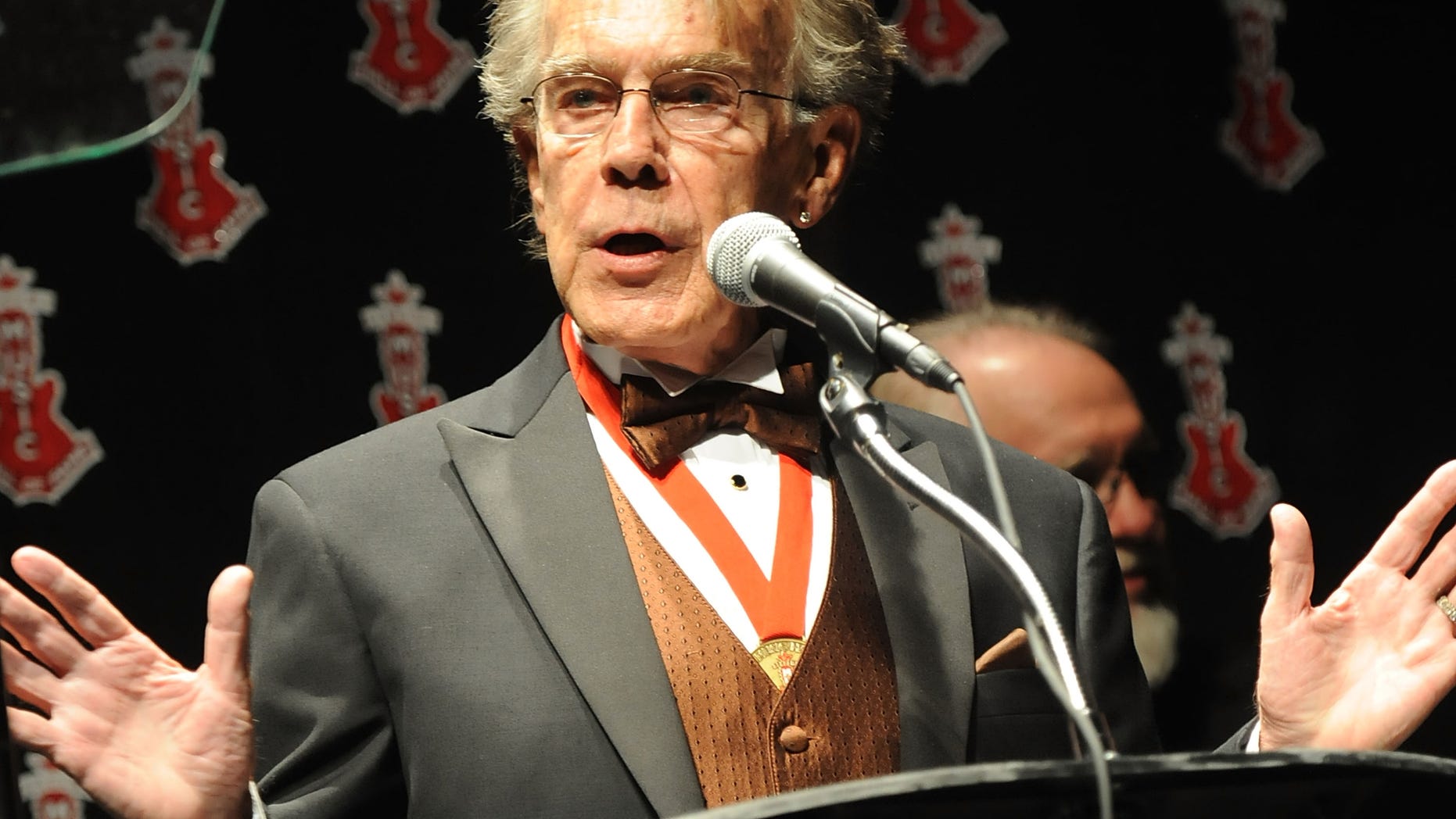 MONTGOMERY, AL - MARCH 25: Inductee Jerry Carrigan speaks at the Alabama Music Hall of Fame's 13th Induction Banquet and Awards Show at the Renaissance Hotel on March 25, 2010 in Montgomery, Alabama.
