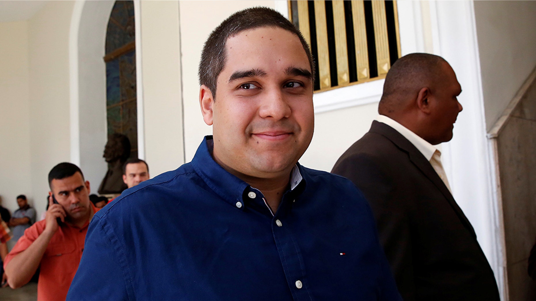 The United States Department Treasury has issued a sanction against the son of Nicolas Maduro, Nicolas Maduro Guerra, after accusing the child of the disputed Venezuelan leader of numerous crimes committed to bolster his father's interests