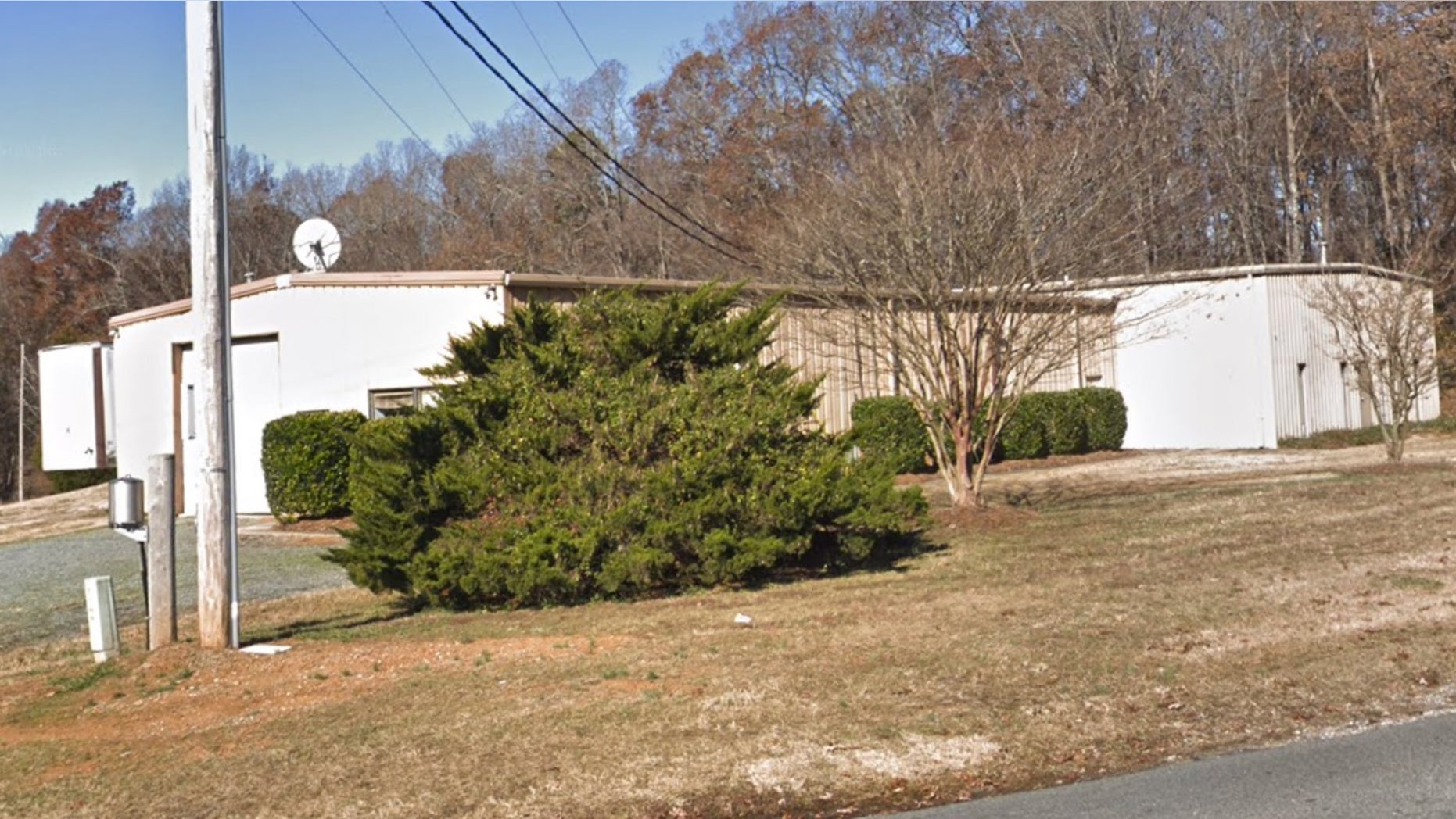 Authorities found bomb-making materials inside donated boxes designated to benefit the homeless at a warehouse near a church in North Carolina, according to a report. (Google Maps)