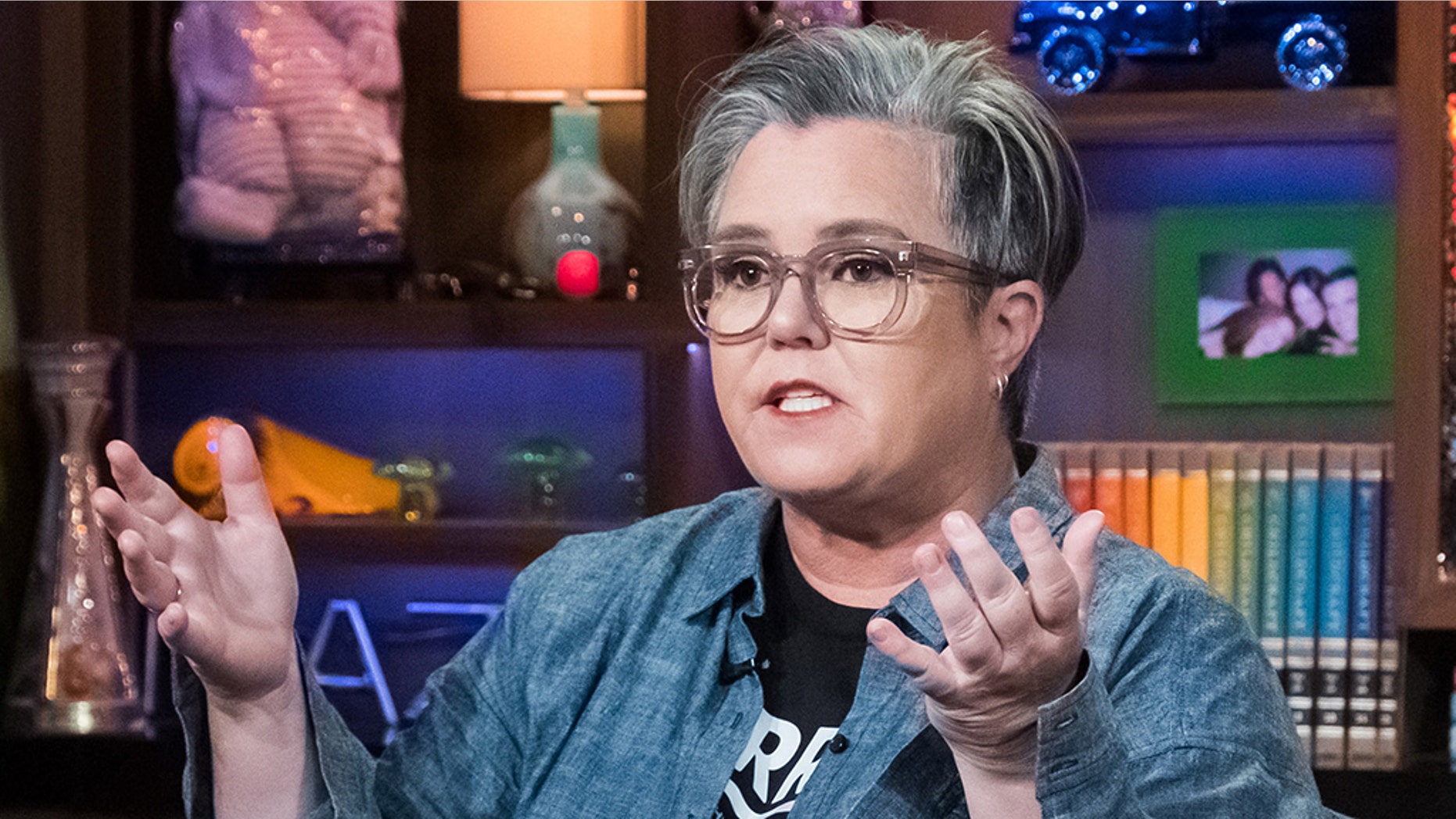 Rosie O'Donnell said detention centers at the border qualify as concentration camps, and that there are "over 100,000 camps" in every state nationwide