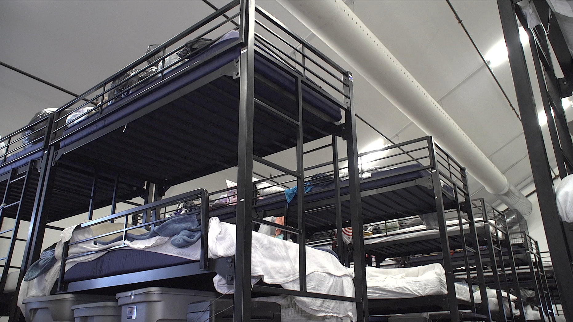 San Diego has funded several tent-like facilities in an effort to curb homelessness. (Photo courtesy of Matt Shupe)