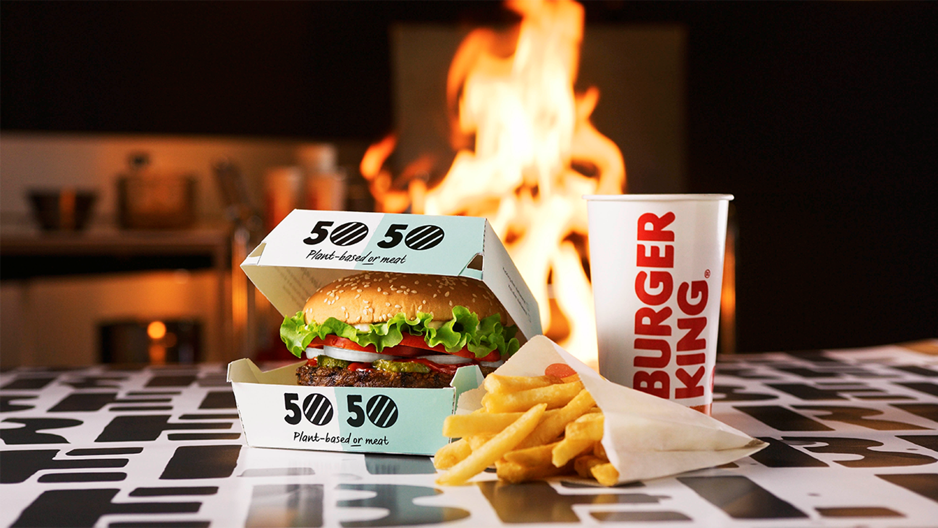 Burger King S 50 50 Menu Randomly Decides Whether Customers Get