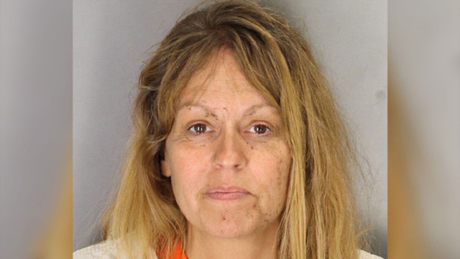 Mugshot for Serri Renee Telnas, 45, of Porterville, Calif. (Tulare County Sheriff's Office )