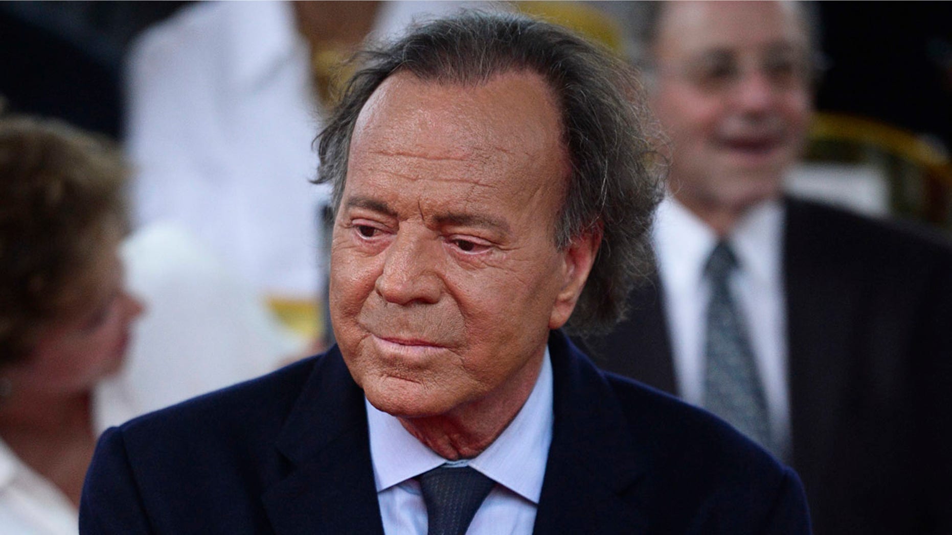 In this September 2016 file photo, Spanish singer Julio Iglesias attends his star unveiling ceremony at the Walk of Fame, in San Juan, Puerto Rico. (AP Photo/Carlos Giusti, File)