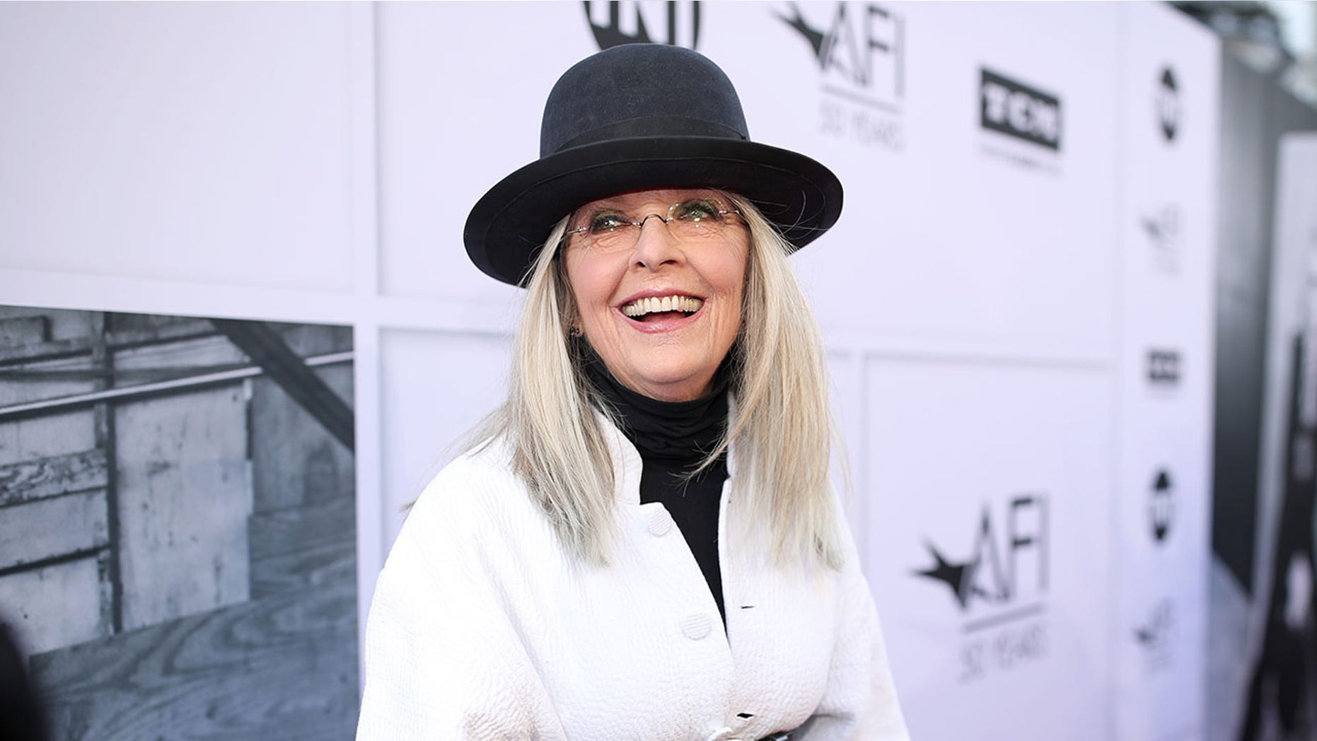 Laureate Diane Keaton arrives at the 45th Annual Life Achievement Award at the American Film Institute to Diane Keaton at Dolby Theater on June 8, 2017 in Hollywood, California. 26658_002 (Photo by Christopher Polk / Getty Images for Turner)