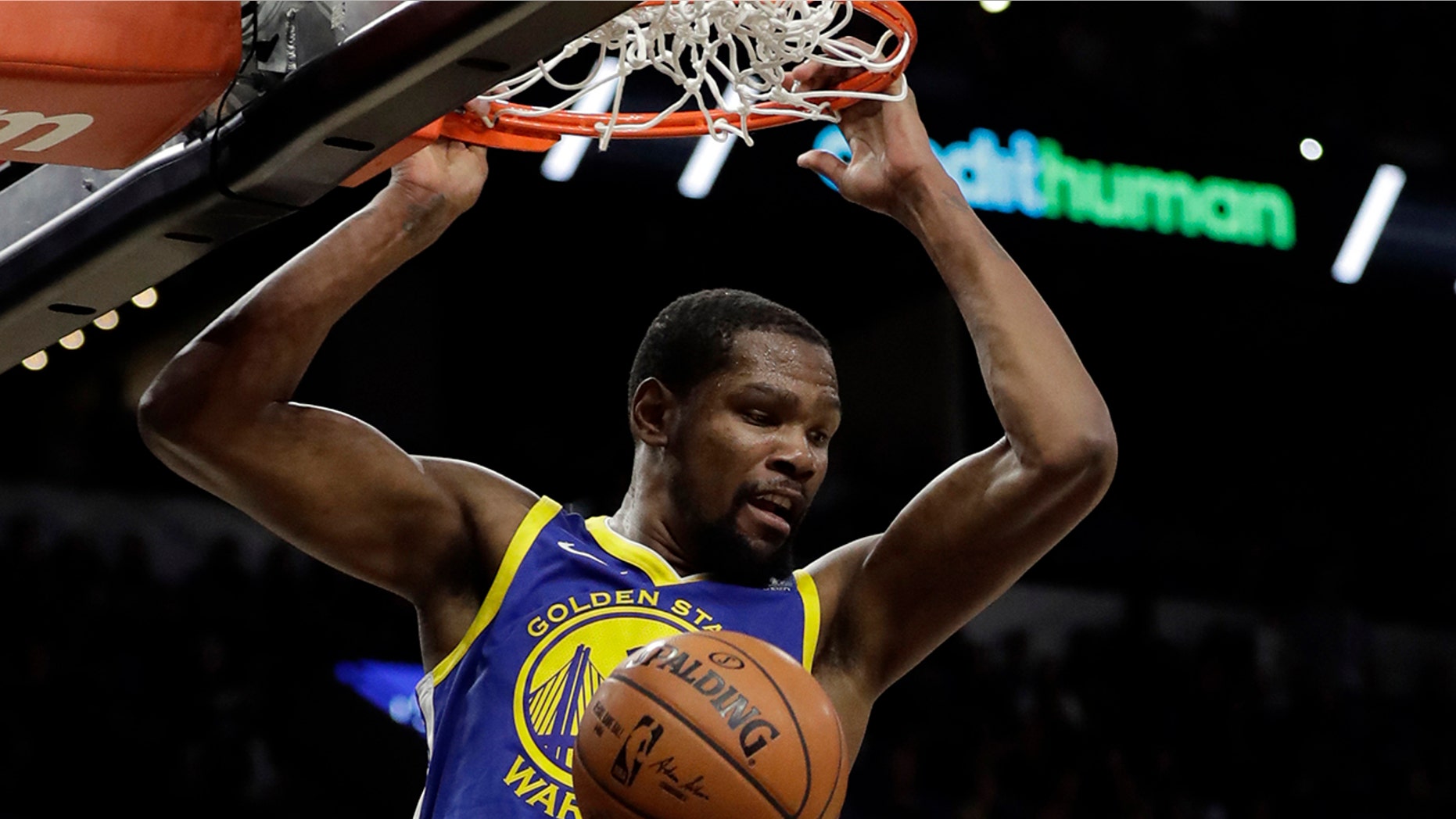 The Nets agreed to deals with superstars Kevin Durant and Kyrie Irving as part of a sensational start to free agency, giving the longtime No. 2 team in New York top billing in the Big Apple. (AP Photo/Tony Gutierrez, File)