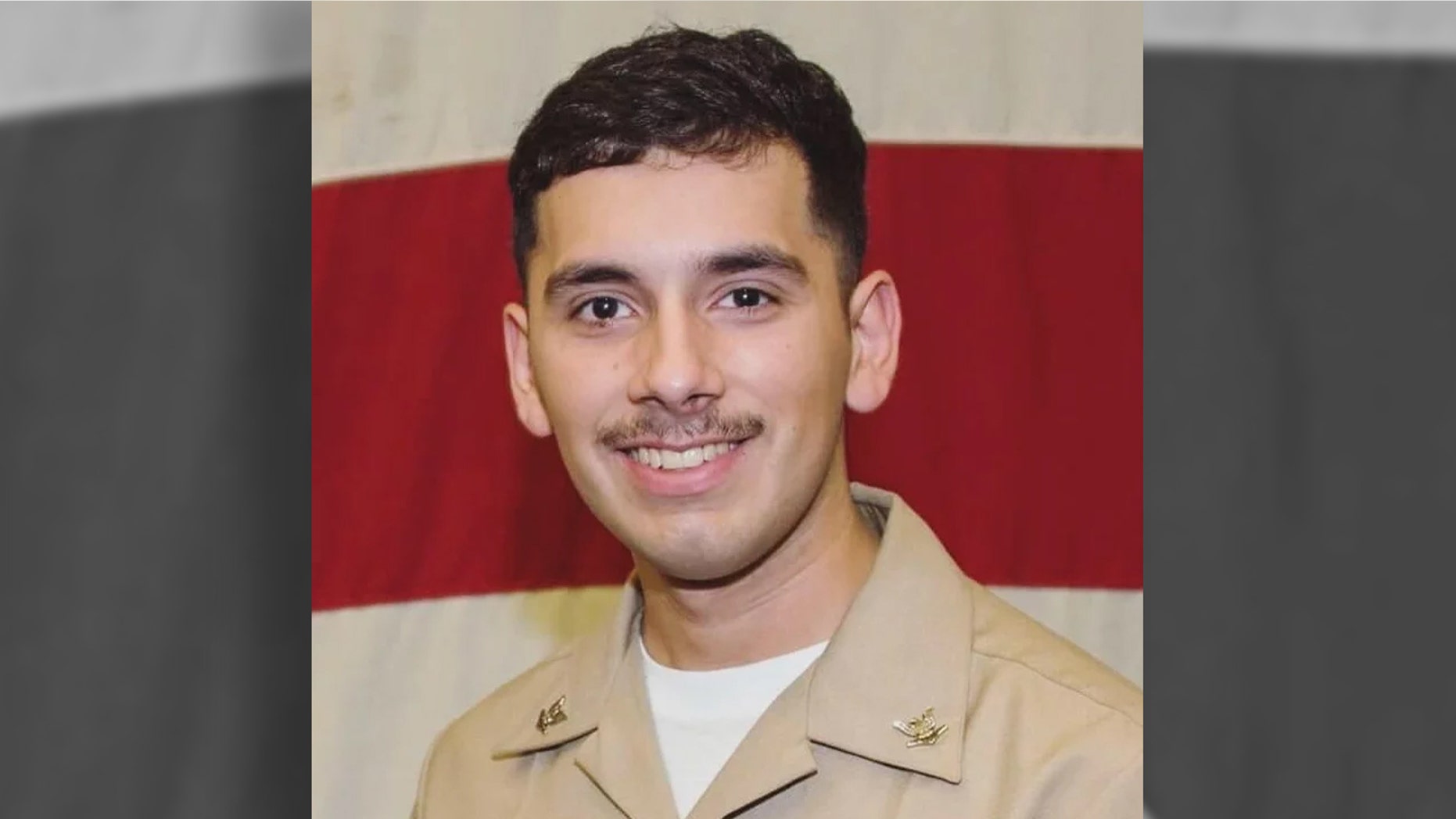 U.S. Naval Forces Central Command Public Affairs Office told Fox News that Aviation Electronics Technician 2nd Class Slayton Saldana was the sailor listed as Duty Status Whereabouts Unknown (DUSTWUN). (Navy)