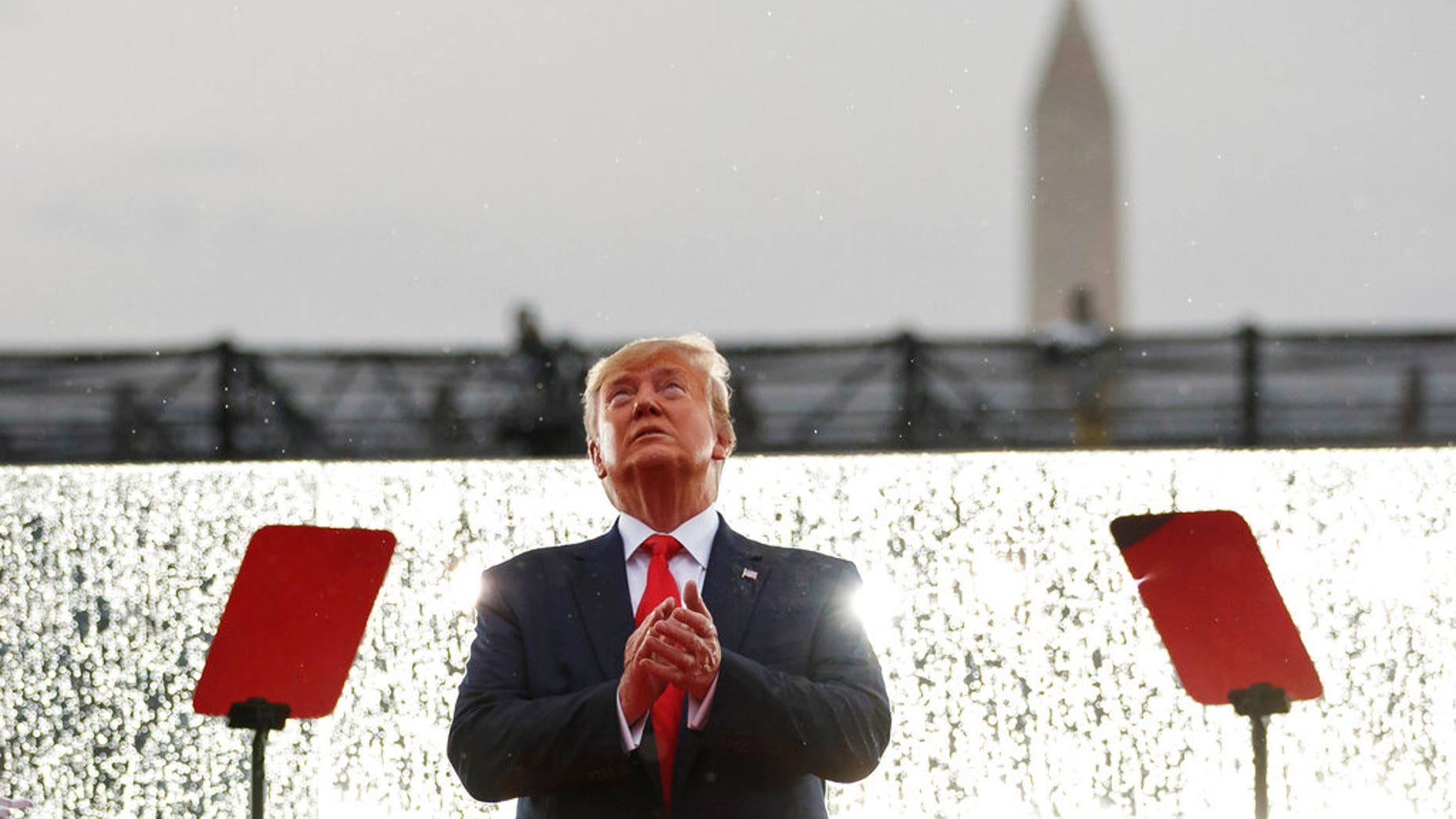 Westlake Legal Group TrumpLead070519 Trump salutes America on July 4, despite critics; Citizenship census question battle not over fox-news/columns/fox-news-first fox news fnc/us fnc article 60503d7e-5027-55e1-83bf-afd5c808bd45