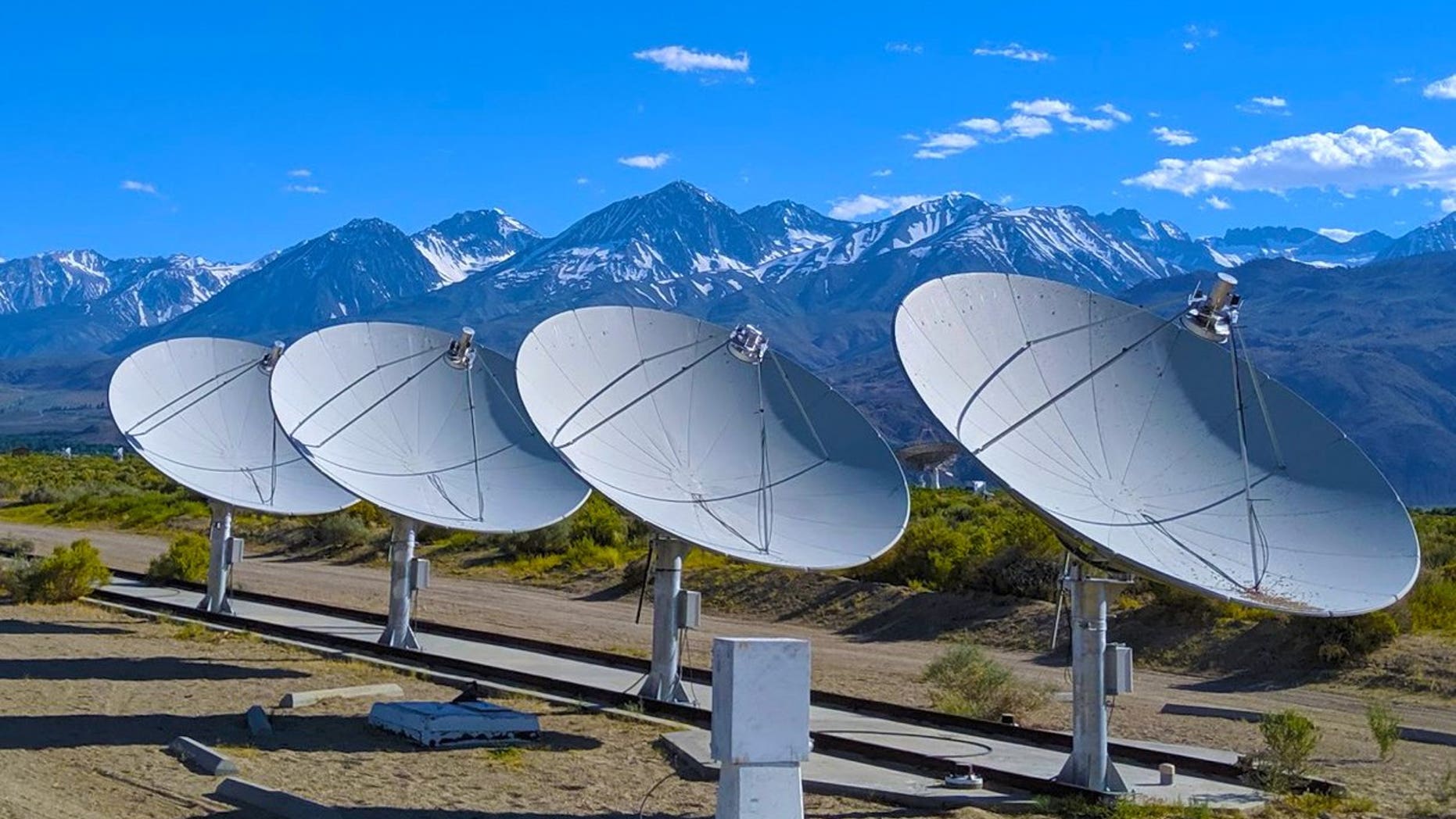 The Owens Valley Radio Observatory is located in the Sierra Nevada mountains of California.