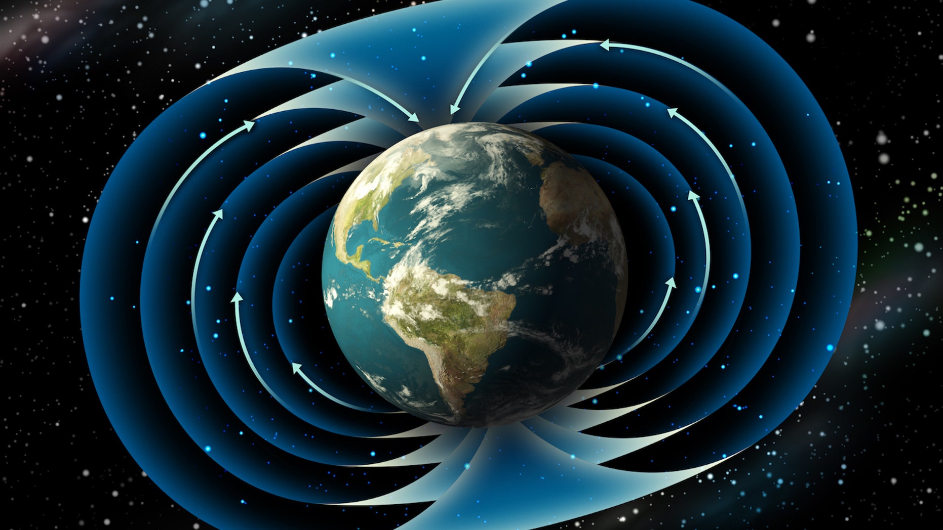 Earth's north and south magnetic poles flip-flop over long timescales. New research into volcanic rocks may explain how it happens.
