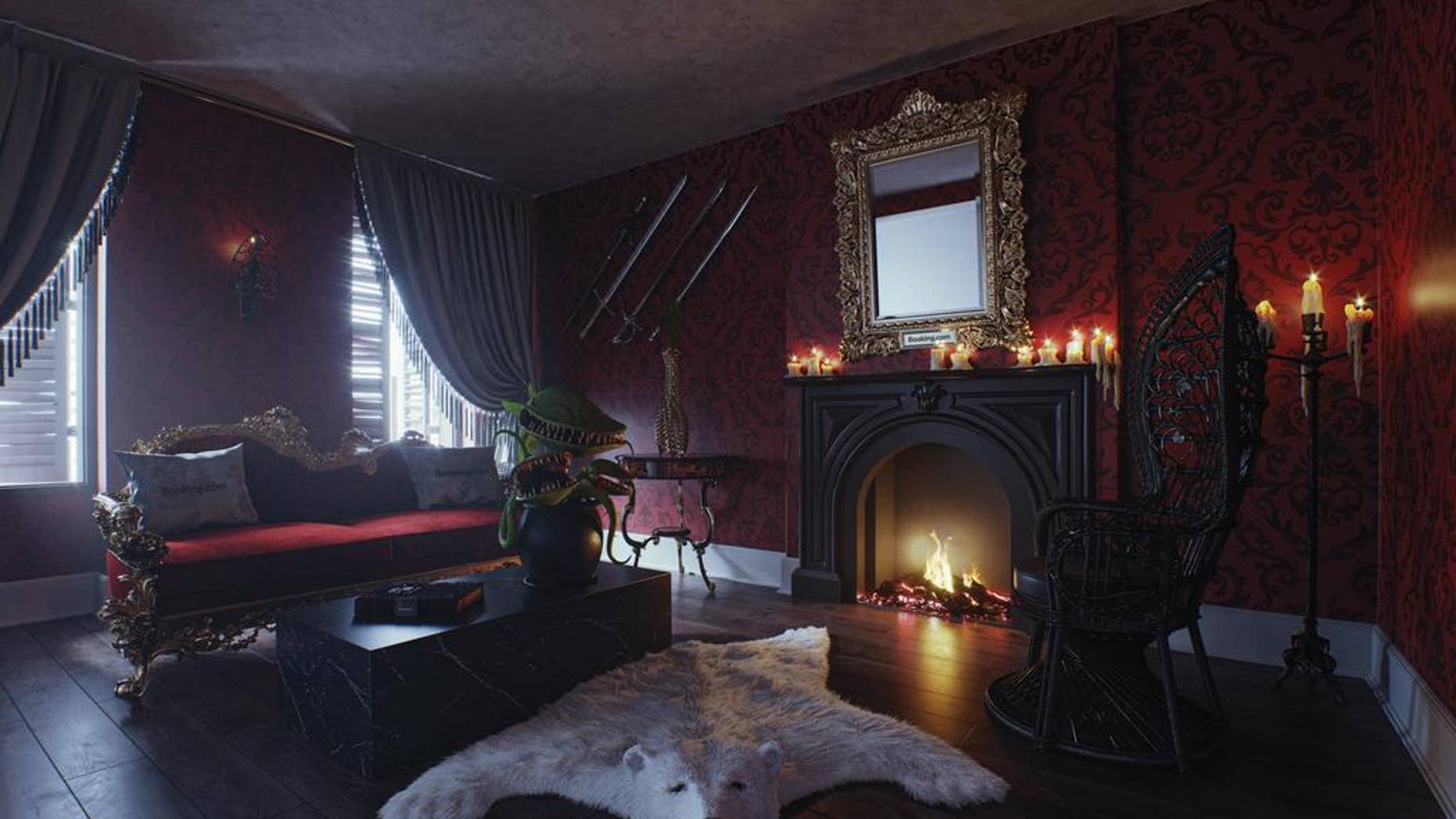 The entire experience comes with “spooky snacks, a screening of the feature film, branded amenities and more.”