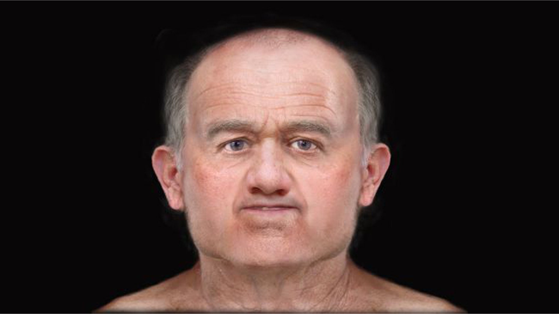 A digital facial reconstruction reveals the face of