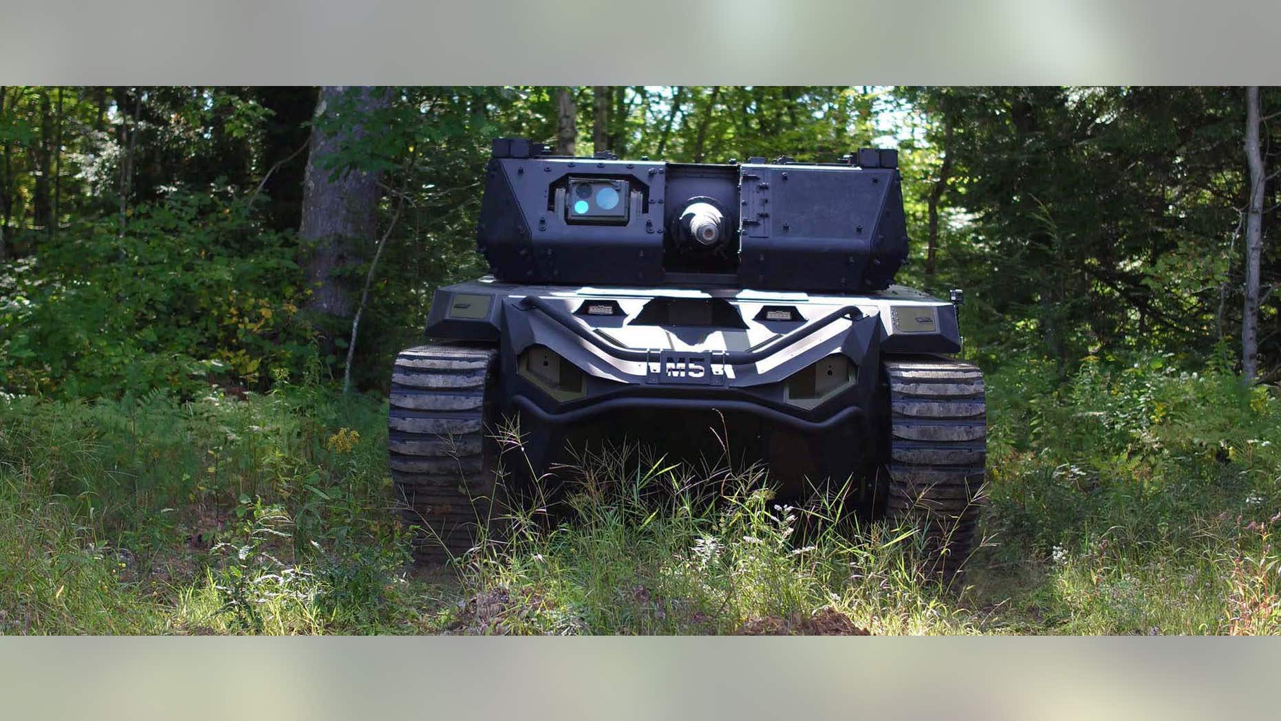 Textron Systems' Ripsaw M5 - file photo. The Ripsaw M5 is Textron Systems' offering for the Army's Robotic Combat Vehicle (RCV) program.