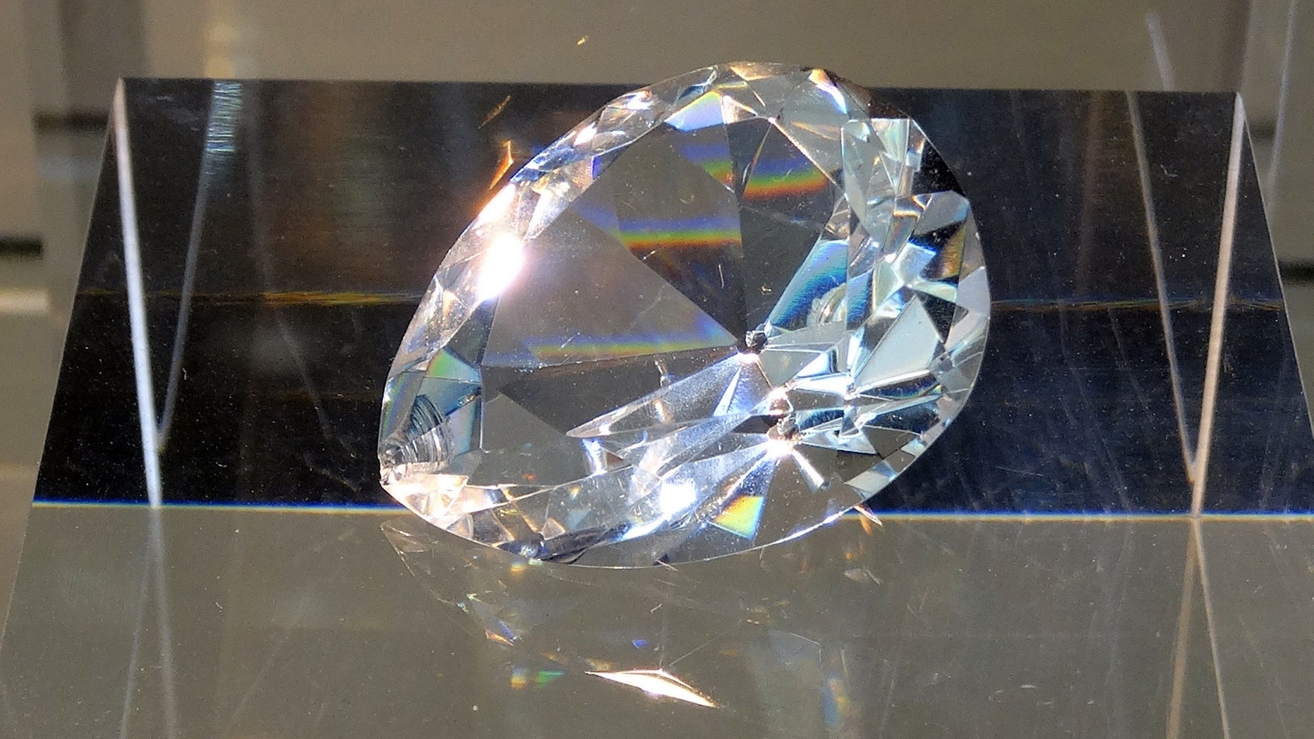 Cullinan V Diamond. A Cullinan Diamond found in South Africa and measured at 18.85 Carats. Dated 2014 - file photo.