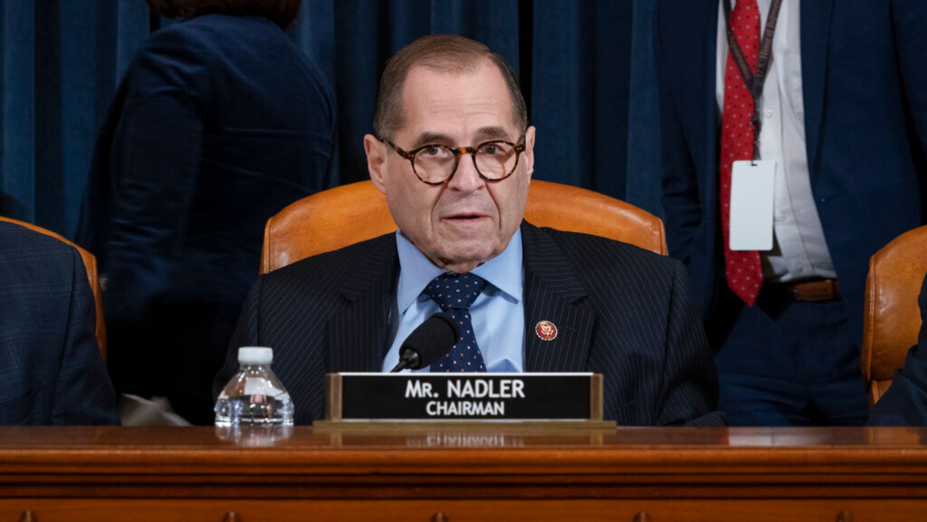House Judiciary Committee Chairman Jerrold Nadler, D-N.Y., convenes a markup of the articles of impeachment against President Donald Trump, on Capitol Hill in Washington, Wednesday, Dec. 11, 2019. (AP Photo/J. Scott Applewhite)