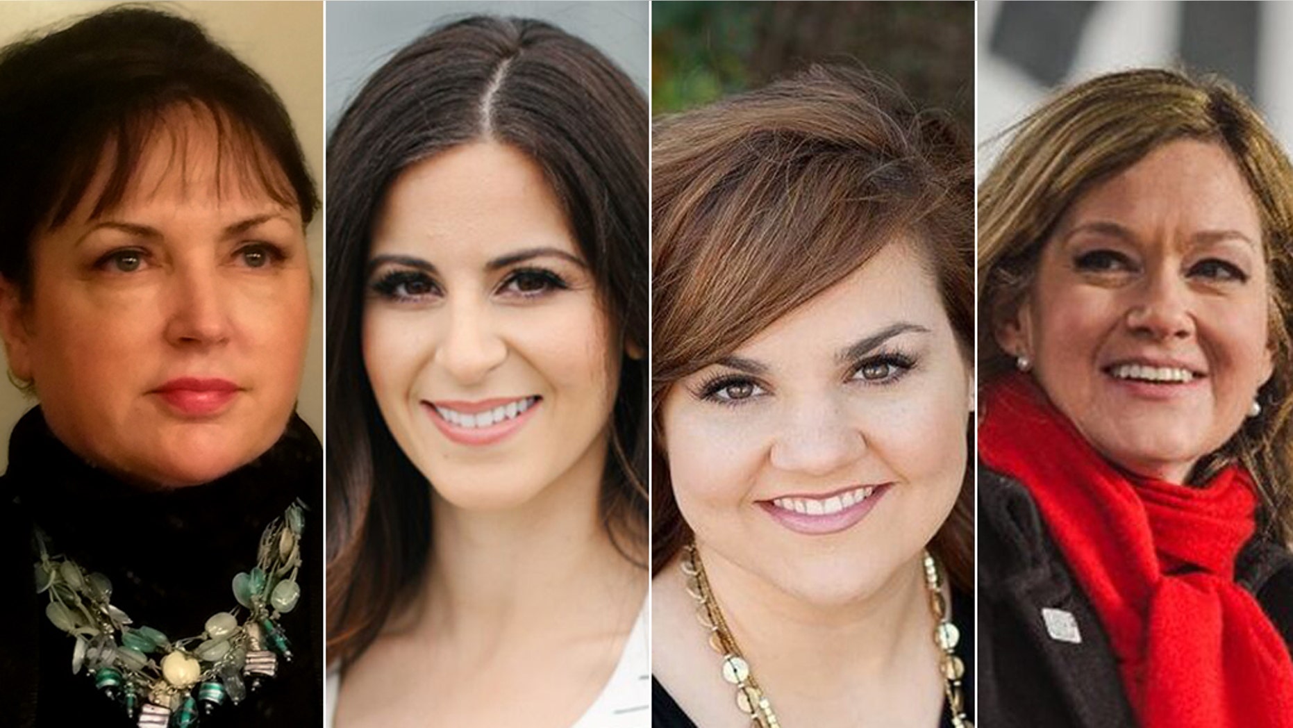 From left to right: Feminists for Life President Serrin Foster, Live Action President Lila Rose, And Then There Were None Founder/ex-Planned Parenthood director Abby Johnson, March for Life President Jeanne Mancini.
