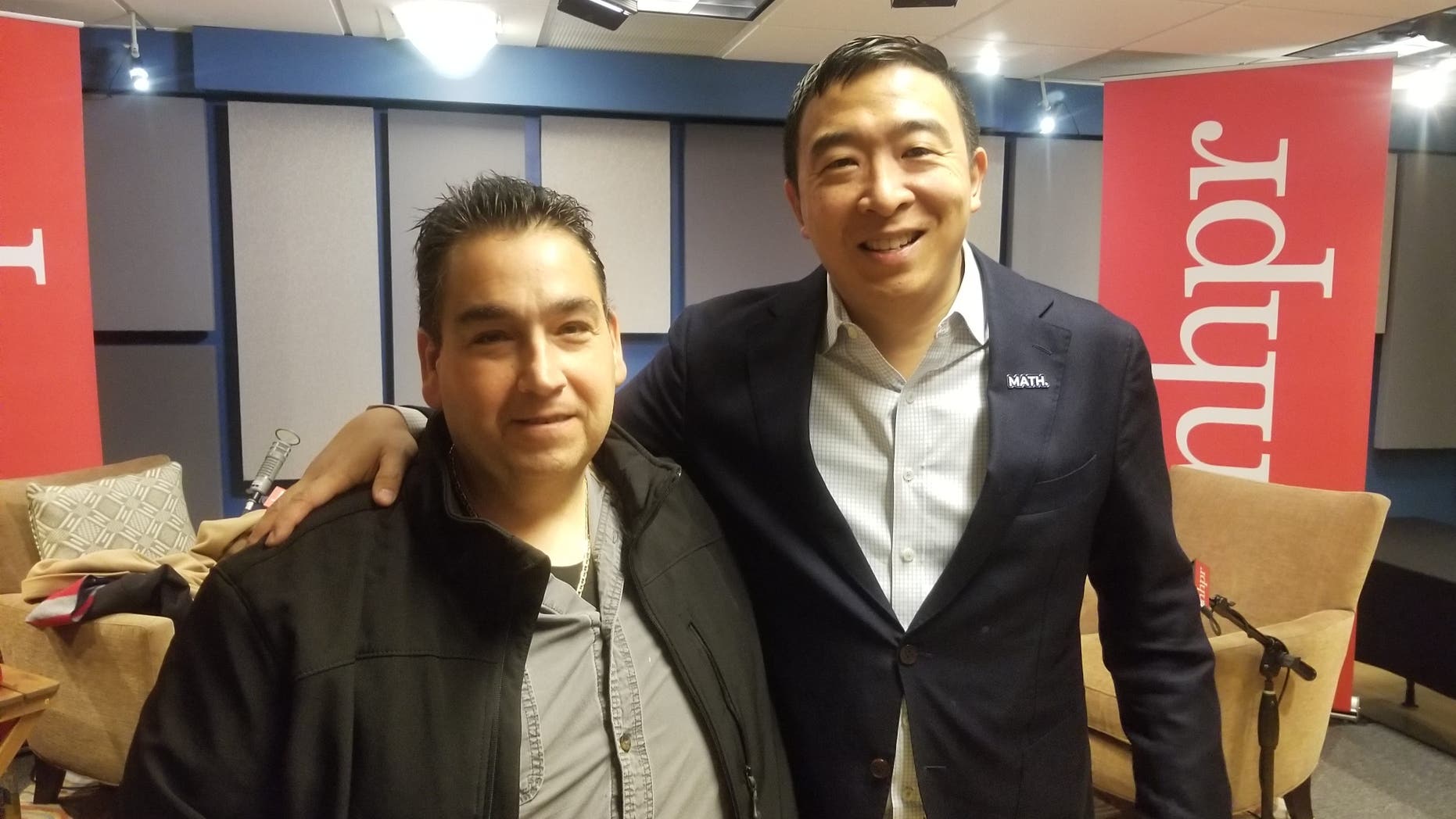 Charles Fassi applied and won $12,000 dollars from the Yang campaign to be divided each month in 2019 as a real-life experiment of his “Freedom Dividend” proposal. (Provided to Fox News).
