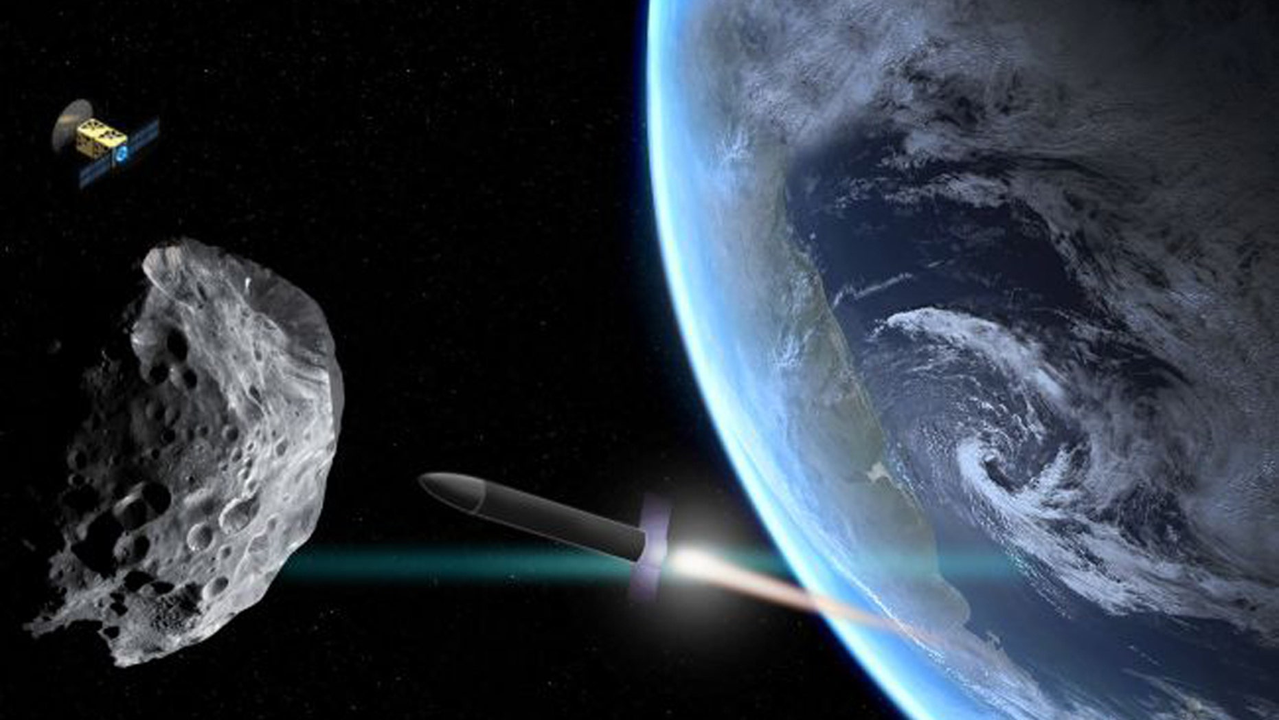 What should we do if a asteroid takes aim at Earth