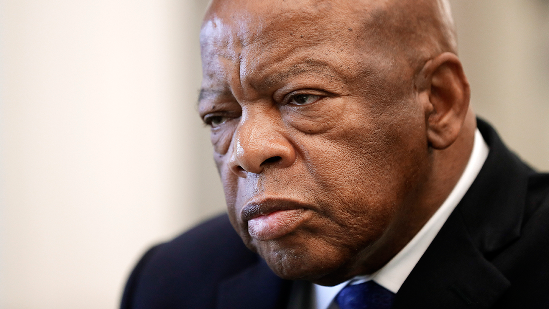 U.S. Rep. John Lewis, a civil rights icon, said he'll campaign aggressively for the former vice president despite battling stage 4 pancreatic cancer.