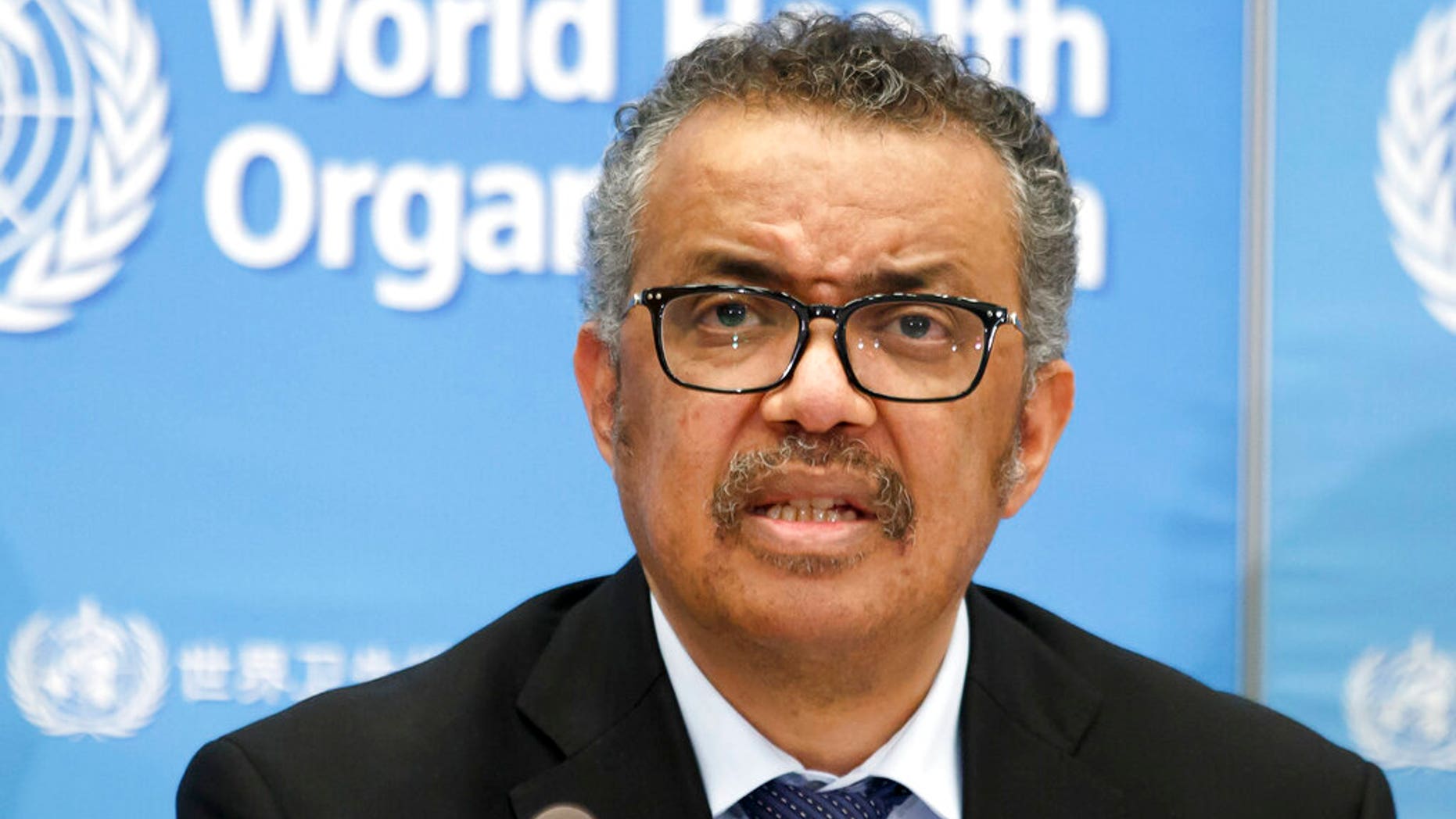Tedros Adhanom Ghebreyesus, Director-General of the World Health Organization (WHO). (Salvatore Di Nolfi/Keystone via AP, File)