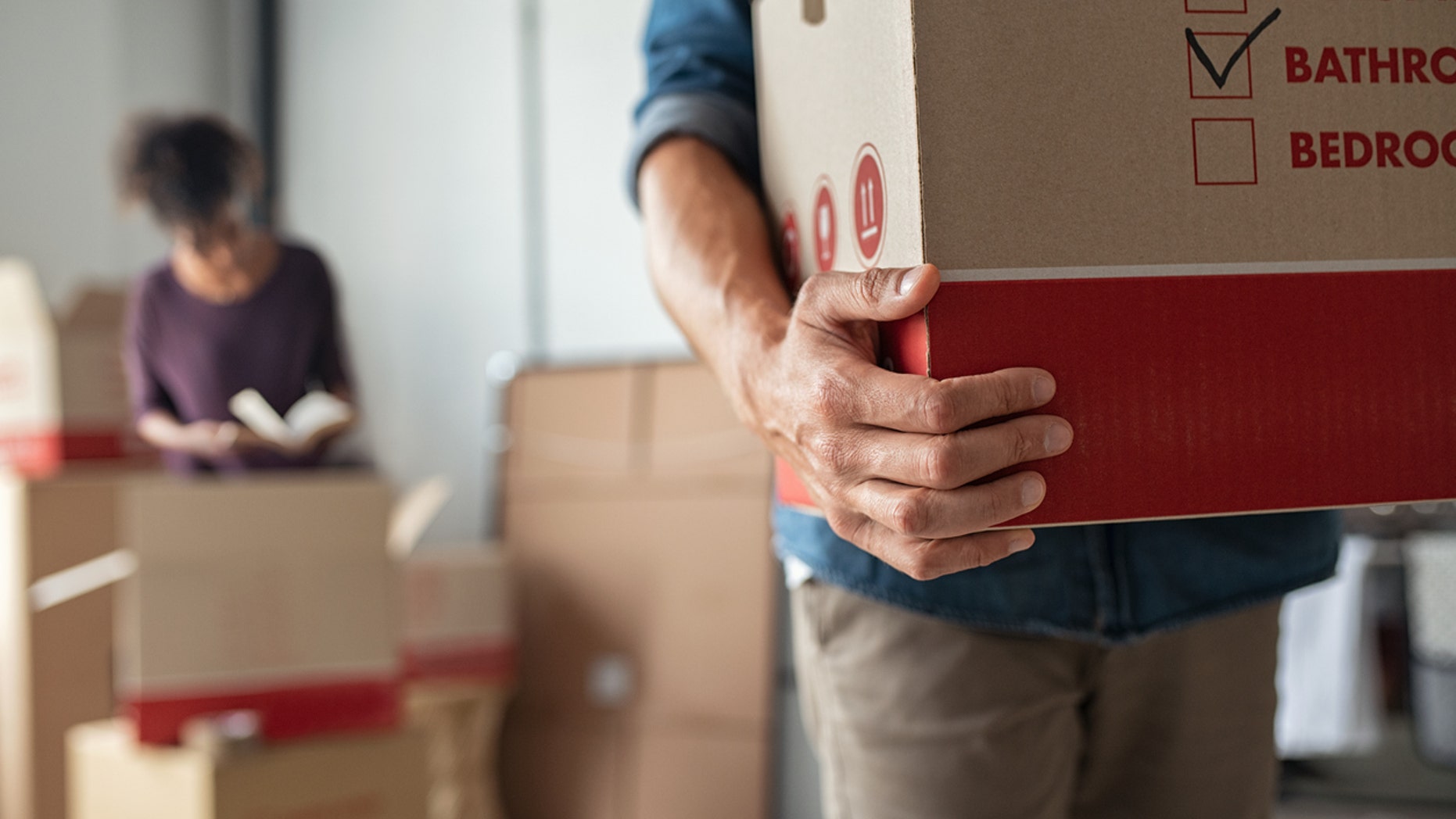 Moving is the most stressful event, followed by a divorce and then marriage, a survey claims.