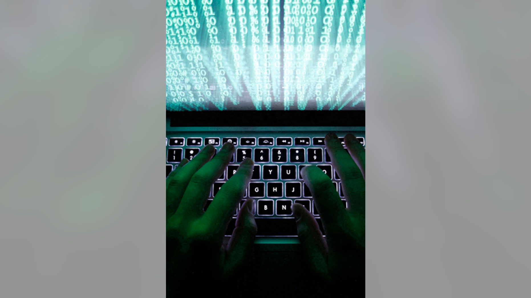 A man types on a computer keyboard in Warsaw in this February 28, 2013 illustration file picture.