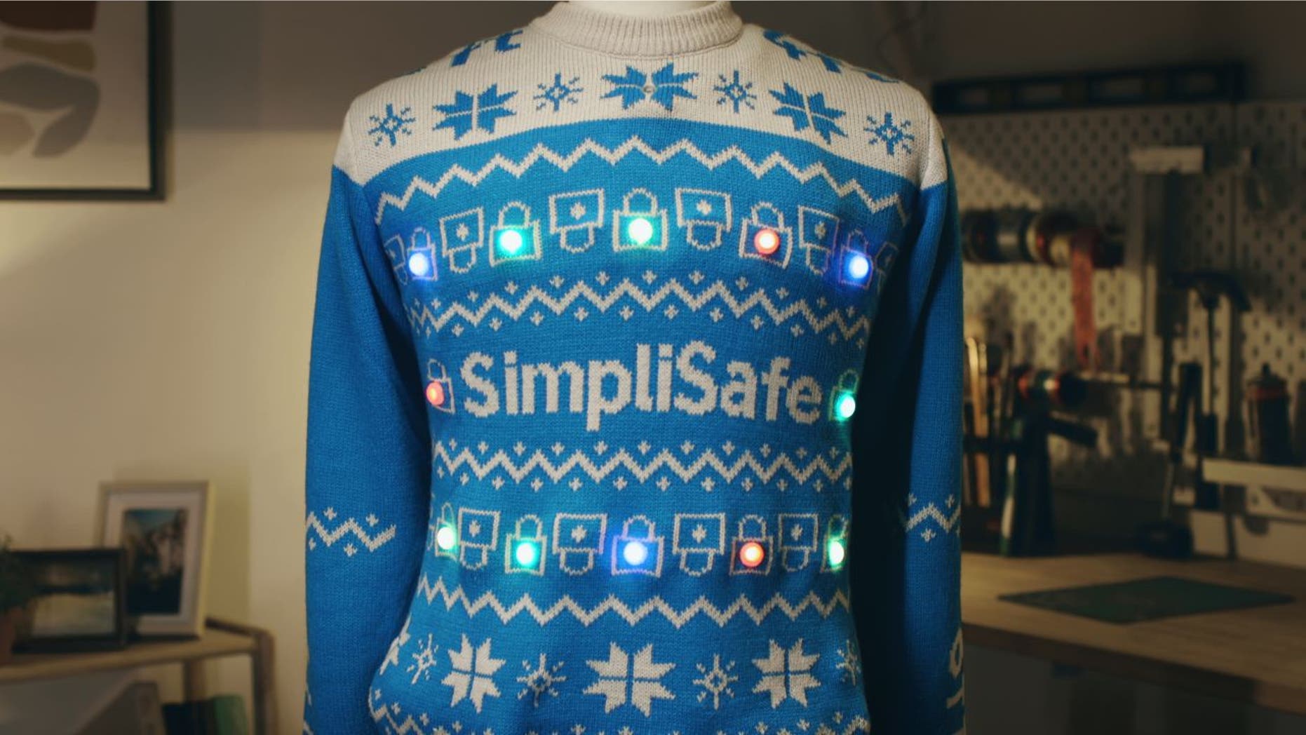 Be a safe dresser this Christmas. (SimpliSafe)