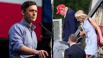 Jon Ossoff attempts to clean up 'travel with Natalie' comment during Trump rant - Fox News