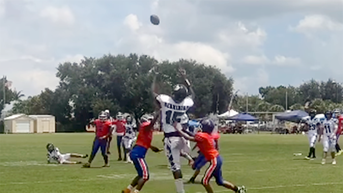 Towering 6-foot-4 youth football player leaves social media and NFL pros stunned - Fox News
