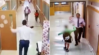 Pennsylvania principal goes viral with heartwarming hallway tradition - Fox News