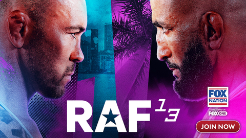 RAF returns to Miami with one of its biggest cards to date. Reigning RAF Cruiserweight Crossover Champion Colby Covington puts his title on the line against Belal Muhammad LIVE Tonight 8p EST on Fox Nation! - Fox News