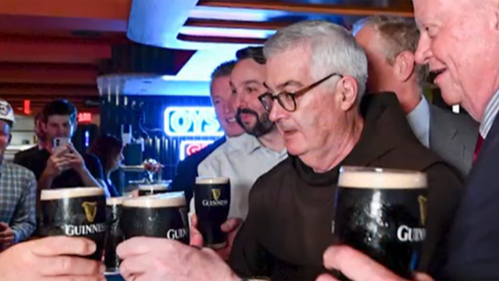 Priest blesses beer taps with holy water as beloved New York bar finally returns home - Fox News