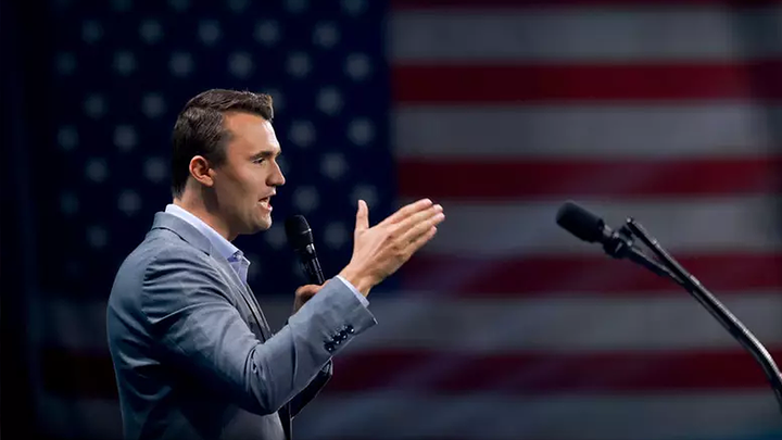 TPUSA spokesperson condemns vandalism of Charlie Kirk statue - Fox News
