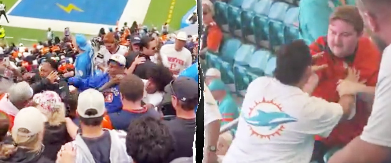NFL fans gone wild as violent brawls break out inside two stadiums and outside another - Fox News