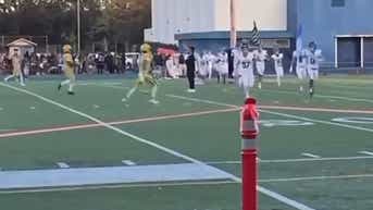 Oregon high school football player levels opponent carrying the American flag - Fox News