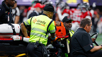 Jersey cut off, body stabilized — scary scene unfolds for Falcons rookie vs Bears - Fox News
