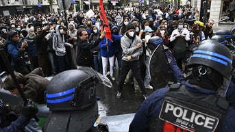 PROTESTERS FACE OFF WITH POLICE - Fox News