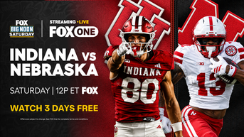 Indiana vs Nebraska LIVE Saturday at 12P ET. Watch 3 days free. - Fox News