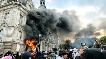 French president faces backlash for attending pop icon's concert as riots escalate - Fox News