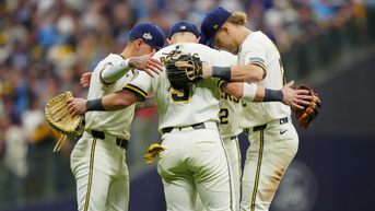 Brewers win first World Series game in 44 years after chaotic late-game finish - Fox News
