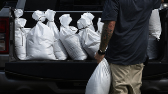 sandbags in truck - Fox News